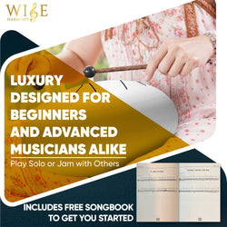 Steel Tongue Rain Drum 6-Inch 8-Notes: Black Steel Tongue Rain Drum 6-Inch 8-Notes: Black