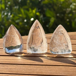 Clear Quartz Teardrops Clear Quartz Teardrops