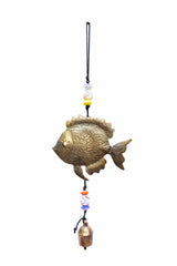 Happy Flowery Fish/Beads & Bell