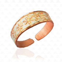 RNS 09sp Silver Color Flower Ring