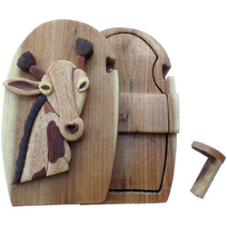 Giraffe - Hand Carved Keepsake Gift Box Giraffe - Hand Carved Keepsake Gift Box