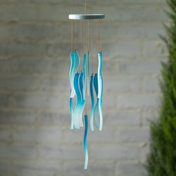 Sea Glass Chime™ - Blue Waves Sea Glass Chime™ - Blue Waves