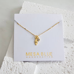 CZ Evil Eye Necklace