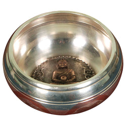 Silver Color Singing Bowl: (5.5 Silver Color Singing Bowl: (5.5