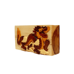 Dragon - Hand Carved Keepsake Gift Box Dragon - Hand Carved Keepsake Gift Box