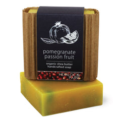 Organic Shea Butter Soap: Pomegranate Passion Fruit