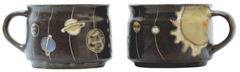 Mara Stoneware Solar System Stackable Mugs