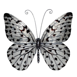 Butterfly Wall Decor Black And White Large,In/Outdoor Butterfly Wall Decor Black And White Large,In/Outdoor