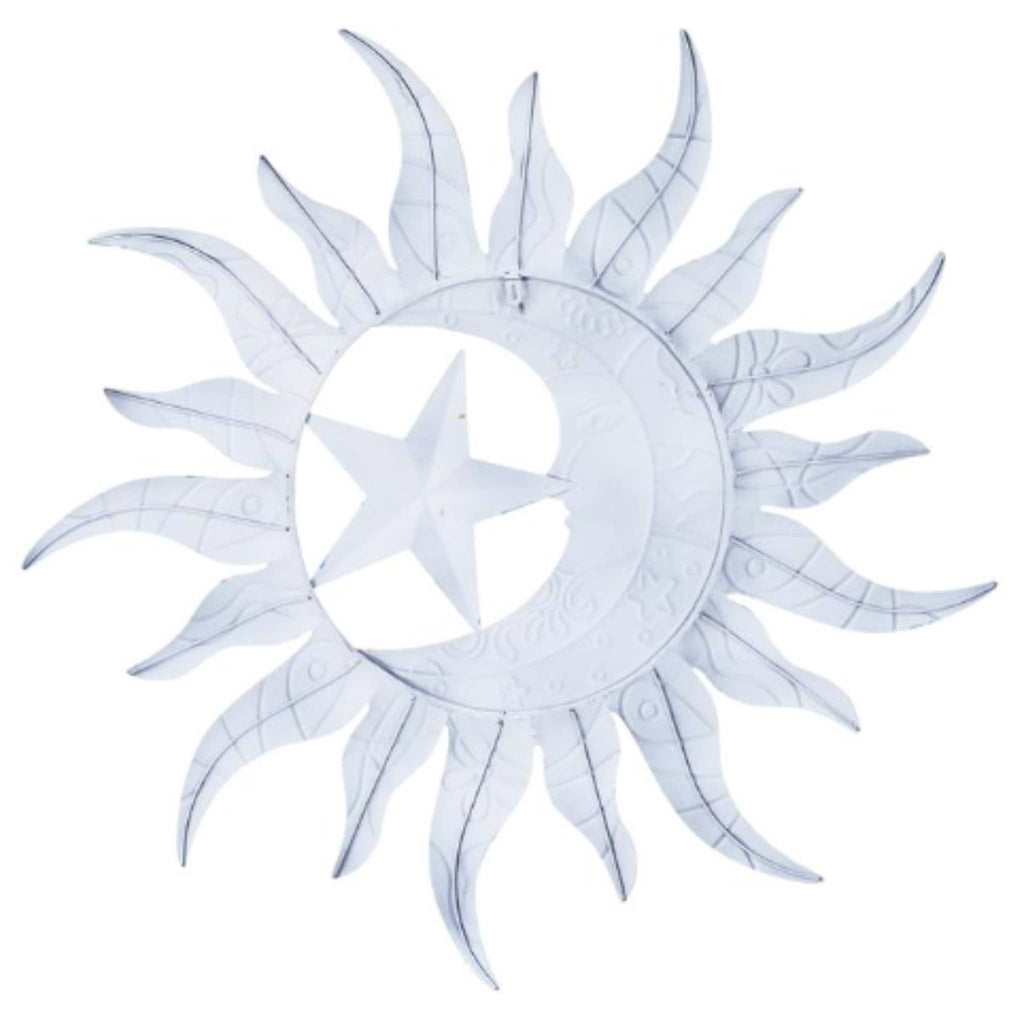 METAL SUN WALL DECOR 25