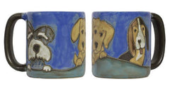 Mara Stoneware Puppy Eyes Mug