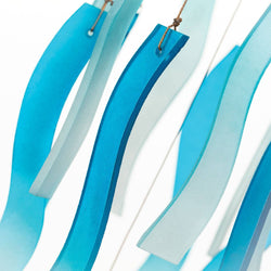 Sea Glass Chime™ - Blue Waves Sea Glass Chime™ - Blue Waves