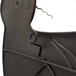 Cat Wall Decor Black And Red, Capiz & Metal, Outdoor Safe Cat Wall Decor Black And Red, Capiz & Metal, Outdoor Safe