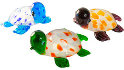 Glass Turtle Assorted Mini Glass Turtle Assorted Mini