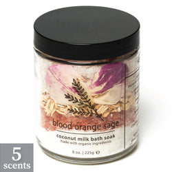 Coconut Milk Bath Soak: Blood Orange Sage Coconut Milk Bath Soak: Blood Orange Sage