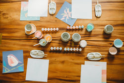 Zen Desert Meditative Art Paint by Number Kit + Easel Zen Desert Meditative Art Paint by Number Kit + Easel