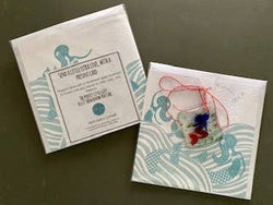 Mermaid - Greeting Card With Fused Glass Gift Mermaid - Greeting Card With Fused Glass Gift