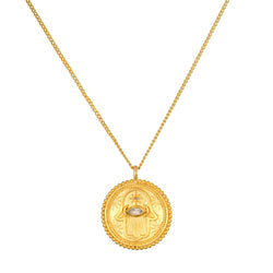 Cradled in Positivity Hamsa Necklace Cradled in Positivity Hamsa Necklace