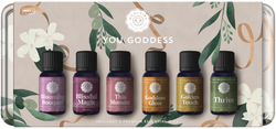 You Goddess Essential Oil Tin Set Of 6 You Goddess Essential Oil Tin Set Of 6