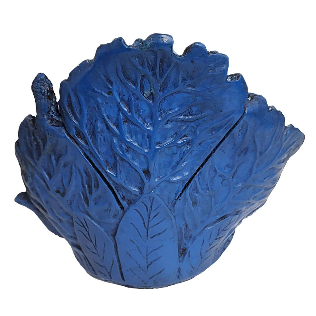 Blue Green Ganesh On A Leaf (Pack Of 2): 4.5