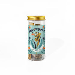 Empowering Ritual Kit with Obsidian, Palo Santo + Sage Empowering Ritual Kit with Obsidian, Palo Santo + Sage