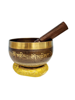 Mantra Singing Bowl: L- 5.5 Mantra Singing Bowl: L- 5.5