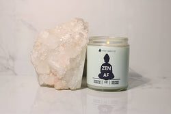 Zen Af (Green) relaxing and funny candle -9 oz Zen Af (Green) relaxing and funny candle -9 oz