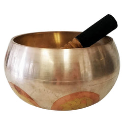 Tibetan Om Mane Padme Singing Bowl: L (5.5 Tibetan Om Mane Padme Singing Bowl: L (5.5