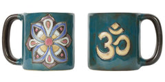 Mara Stoneware Yoga Om Mug