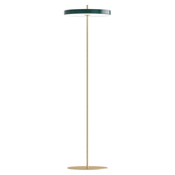 Asteria LED Floor Lamp, Forest Green