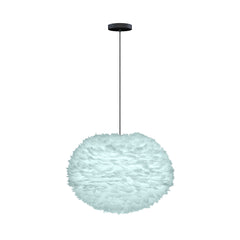 Eos Large Hardwired Pendant in Light Blue