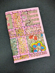 Rajastahni Patchwork Journal - Pink