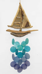 Driftwood CapizColor-Sailboat
