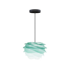 Carmina Mini Hardwired Pendant in Turquoise