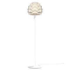 Aluvia Floor Lamp in Pearl White