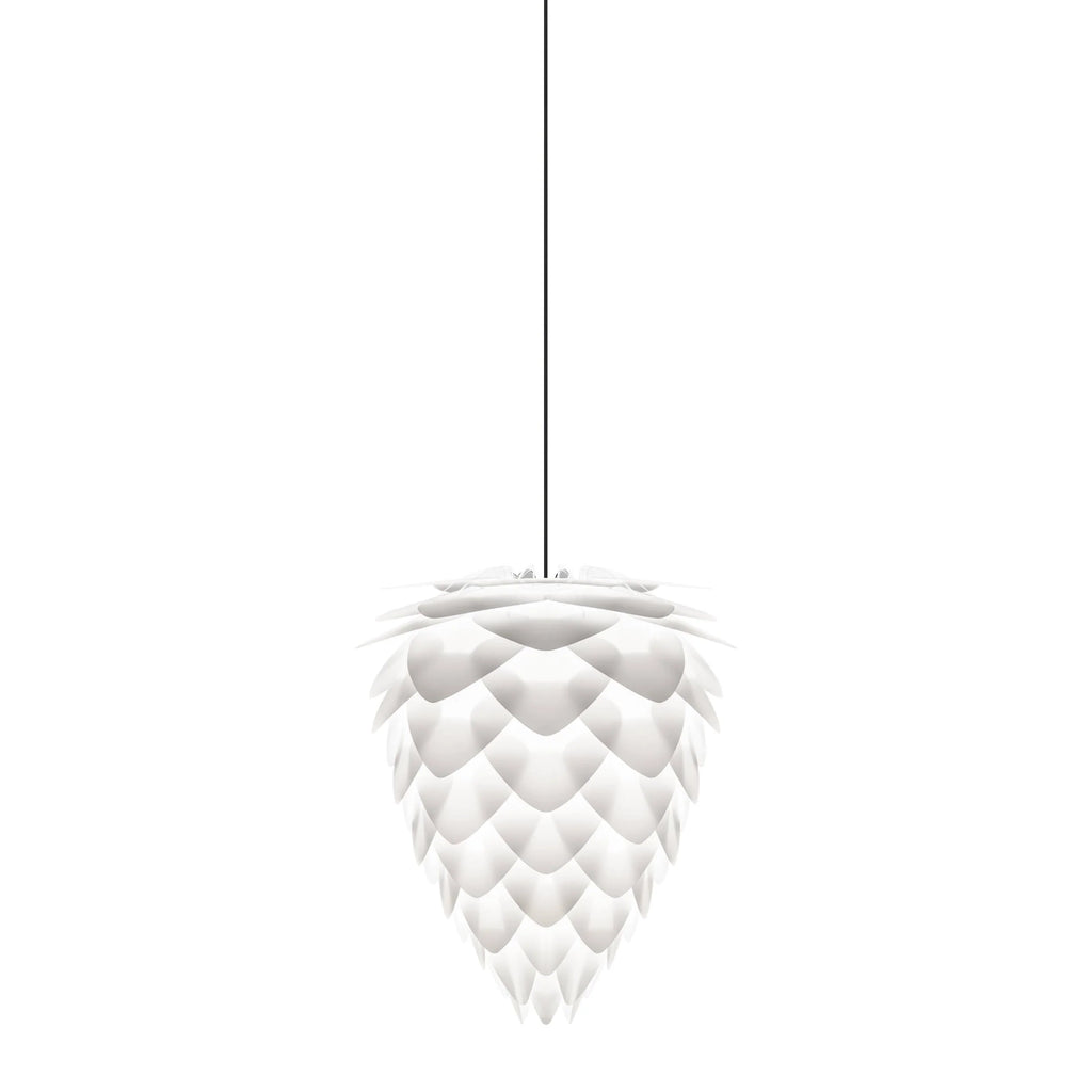 Conia White Medium Plug-In Pendant