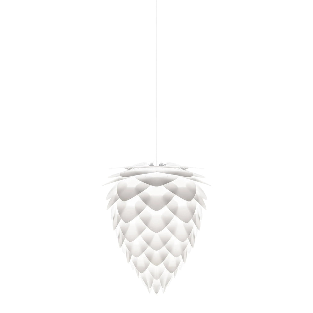 Conia White Medium Plug-In Pendant