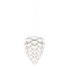 Conia White Medium Plug-In Pendant