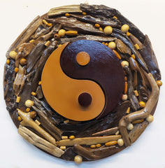 Driftwood Round Yin Yang