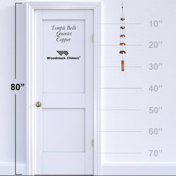 Woodstock Temple Bells® - Quintet, Copper Woodstock Temple Bells® - Quintet, Copper