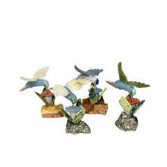 Humming Bird on Flower Stand