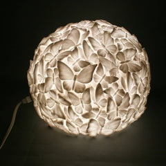 Small White Sandstone Butterfly Lamp