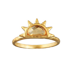 Citrine Sunrise Ring: 6