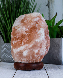 Natural PINK Himalayan Salt Lamp - 9-11 Lbs Natural PINK Himalayan Salt Lamp - 9-11 Lbs