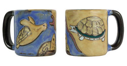 Mara Stoneware Turtles Mug Mara Stoneware Turtles Mug