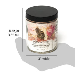 Coconut Milk Bath Soak: Blood Orange Sage Coconut Milk Bath Soak: Blood Orange Sage
