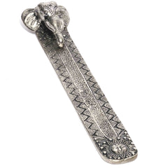 Elephant Head Incense Burner: Aluminum