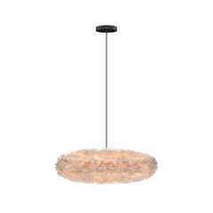 Eos Esther Medium Hardwired Pendant in Light Brown