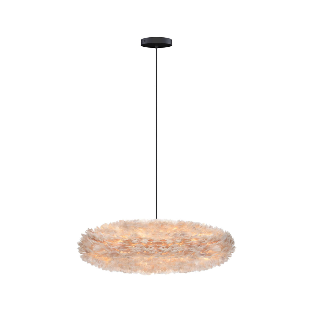 Eos Esther Large Hardwired Pendant in Light Brown