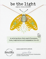Aqua Chalcedony Alchemy Necklace for Be the Light