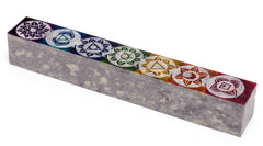 7 Chakra Stone Incense Burner: Soapstone / 10.5